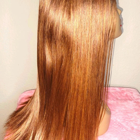 20 inch Honey Blonde Synthetic lace front wig - Picture 3 of 7
